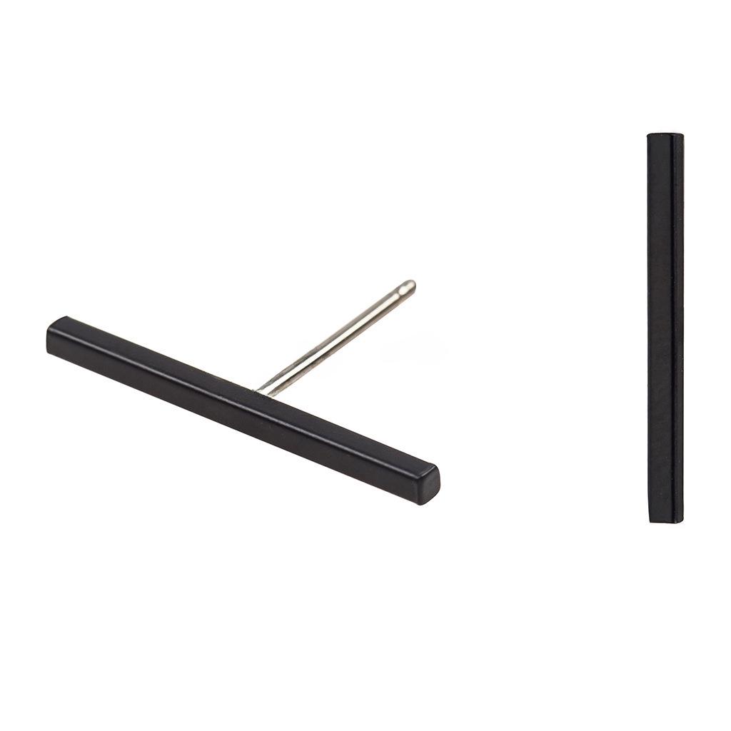 Trendy Copper Straight Earrings - Simple European & American Design