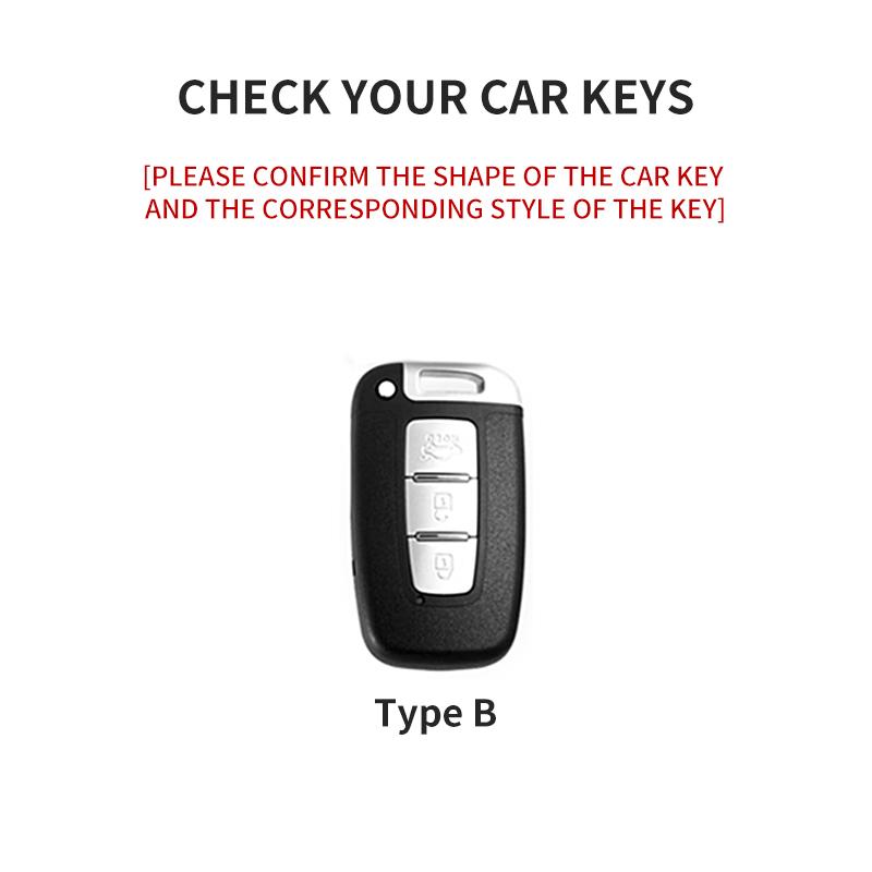 Suede Car Key Case Cover For Kia K2 Kx Rio Sorento K4 Car Key Protective Shell Accessories