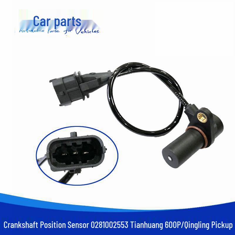 Compatible with Bosch 0281002553 Crankshaft Position Sensor for Tianhuang 600P Qingling 700P