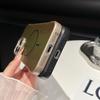 Magsafe Magnetic Luxury Wood Grain Not Border Shockproof Phone Case For iPhone 16 Pro Max 14 12 13 15 Pro Max Bumper Back Cover