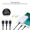 Universal 3-Wege Auto Auto Zigarettenanzünderbuchse Verteiler Strom 12V-24V Auto Zigarettenanzünderbuchse Stecker