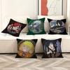 Japanese Nnaruto Anime Office Cushion Pillowcase Car Cushion CoverXCM Lumbar Pillowcase Sofa Pillowcover