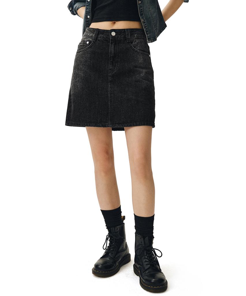 Deketeuumeon Signature Mini Skirt Dcsk001Blacka