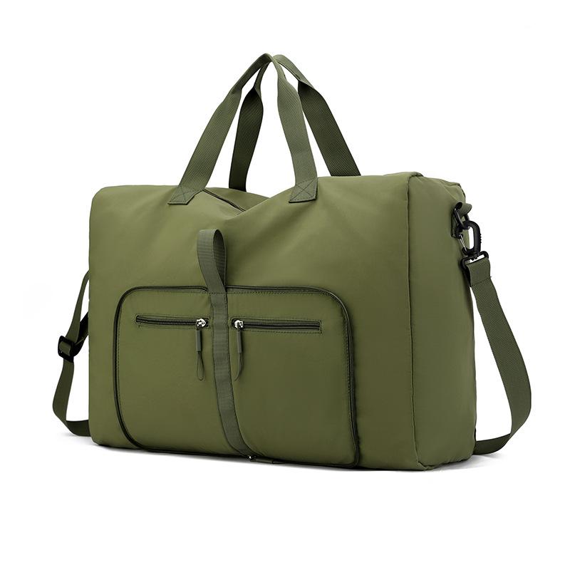 Large Capacity Foldable Travel Bag Women's Shoulder Luggage Bag