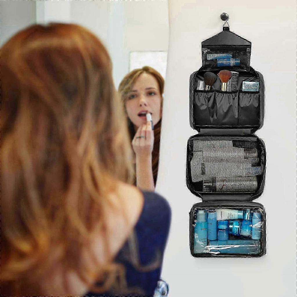 2025 Waterproof Hanging Toiletry Bag, Travel Bag