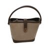 Tooxika Women's New Fashion Suede Handbag Retro Bucket Bag Simple Versatile Shoulder Bag Messenger Bag