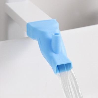 Bathroom Silicone Faucet Extender Bathroom Sink Device Home Multifunctional Cleaning Tools Children Faucet Extenders Kitchen