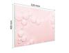 GLASSCHNEIDEBRETT 52x40 ROSA