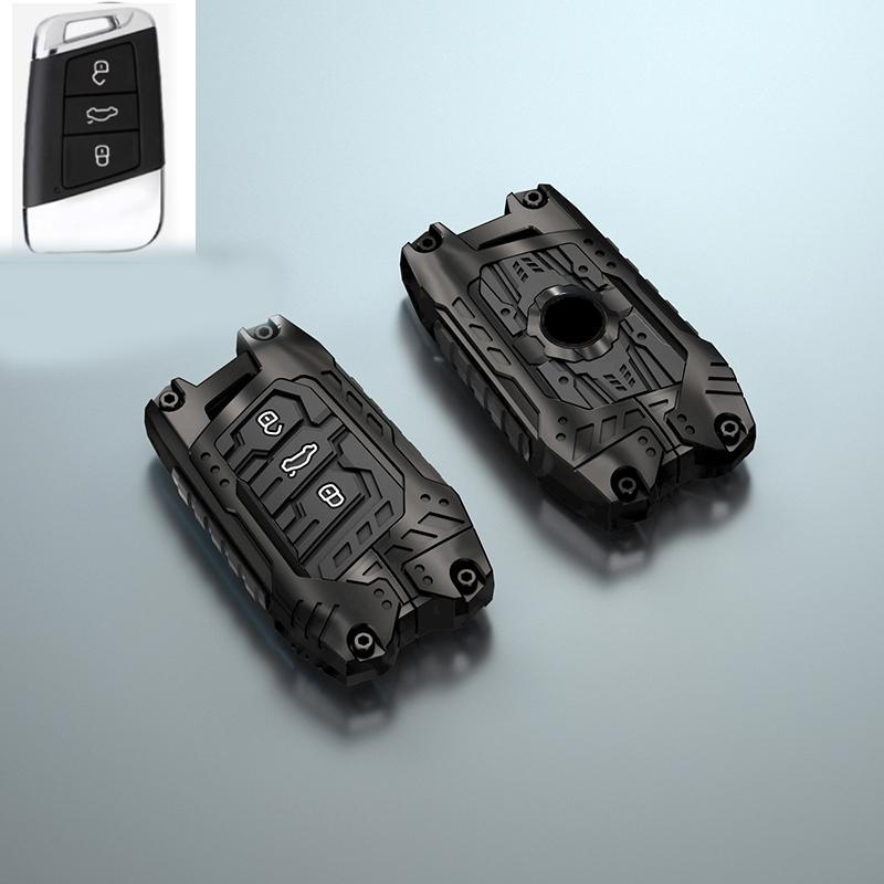 

Zinc Alloy Car Key Case Cover Fob For Vw Volkswagen Polo Tiguan Passat Golf Mk Jetta Skoda Kodiaq Superb Octavia Seat