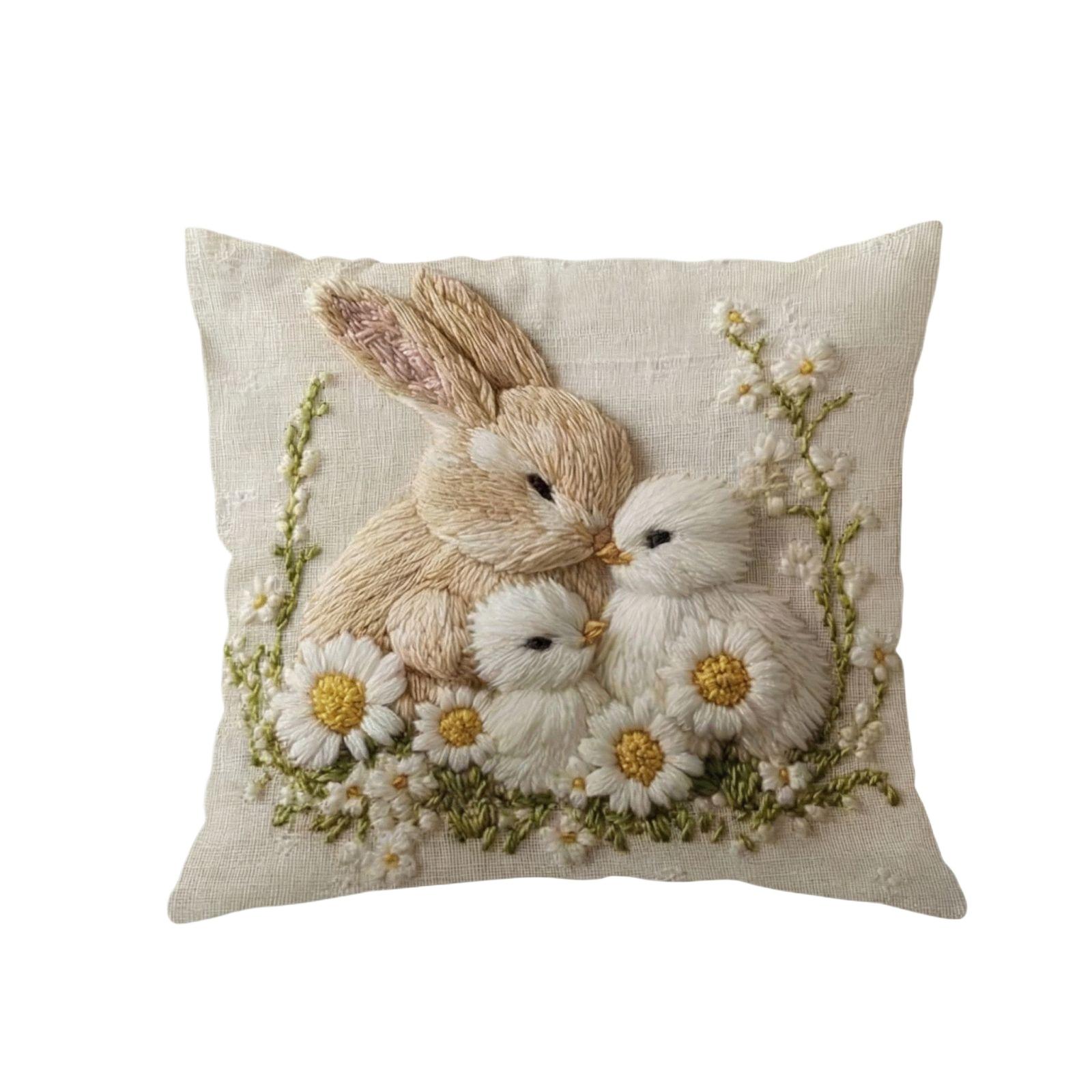 

Ponys Print Pillow Cover For Holiday Decoration, Living Room Sofa Cushion, Pillowcase (excluding Core) One Size