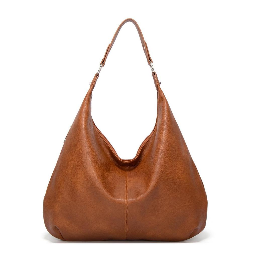 Women's 2023 Autumn/Winter Tote: Large Capacity Soft Leather Shoulder Handbag with Mother-and-Child Design