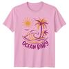 Ocean Baby Beach Travel Unisexs TShirt Unisexs Graphic Tee Unisex Top