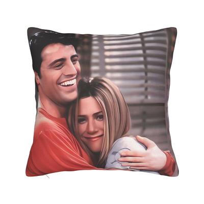 Friends TV Show Pillow Case  Funny Pillow Cover Comfy Pillowcases For Sofa Car Home Decor