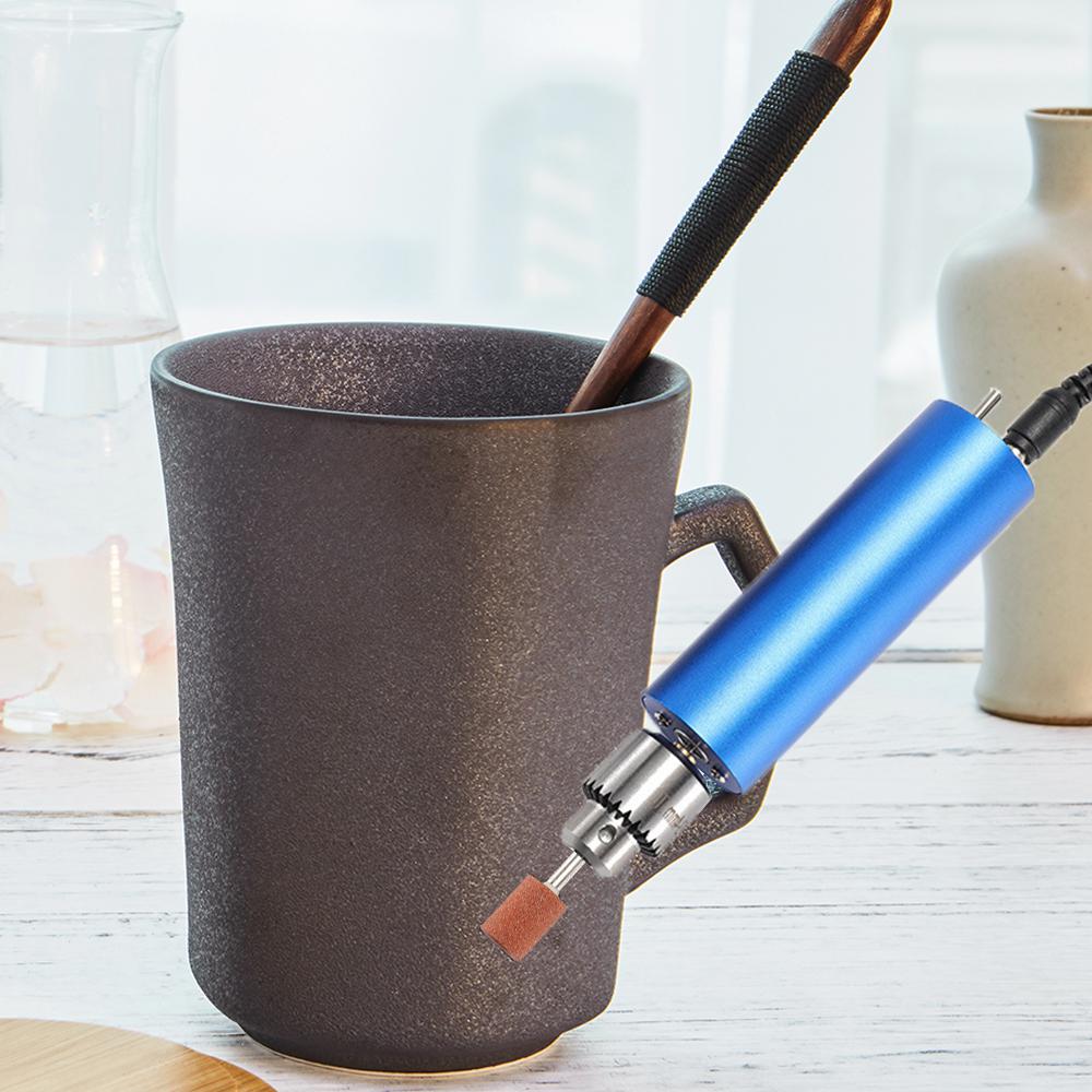 Micro Mini Electric Hand Drill 0.34mm Adjustable with 145pcs Accessories for Polishing Waxing