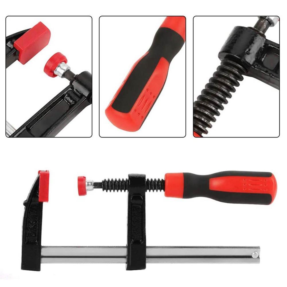 4pcs Steel Construction Bar Clamps Quick Slide Parallel Clamps Woodworking Clamps  Woodworking