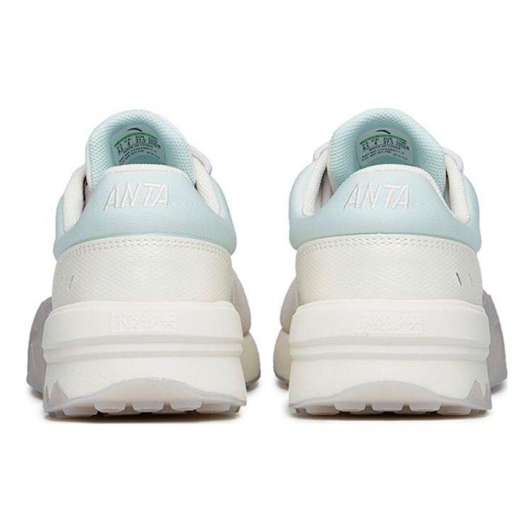 Anta A Road Low-Top Sports Casual Shoes Women Sneakers White Blue 122228871-3