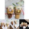 Adorable Cute Otter Plush Keychain Soft Stuffed Animal Shell Charm Gift For Kids