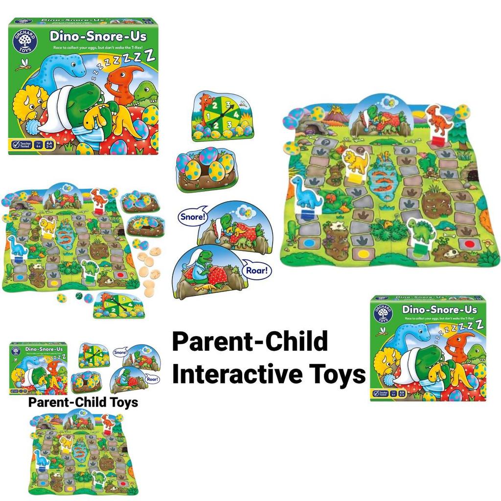 Orchard Toys Dinozaur Chrapanie Rozbijanie Planszowa Gra Edukacyjna dla Dzieci