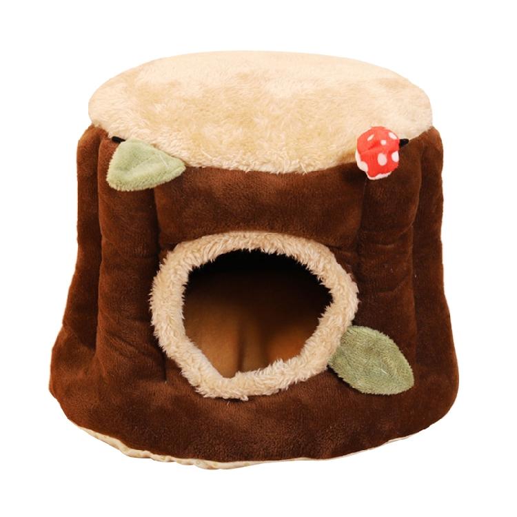 Bird Warm Nest Plush Tent Hanging Parrot Hammock Bed Hideout for Squirrel Ferret