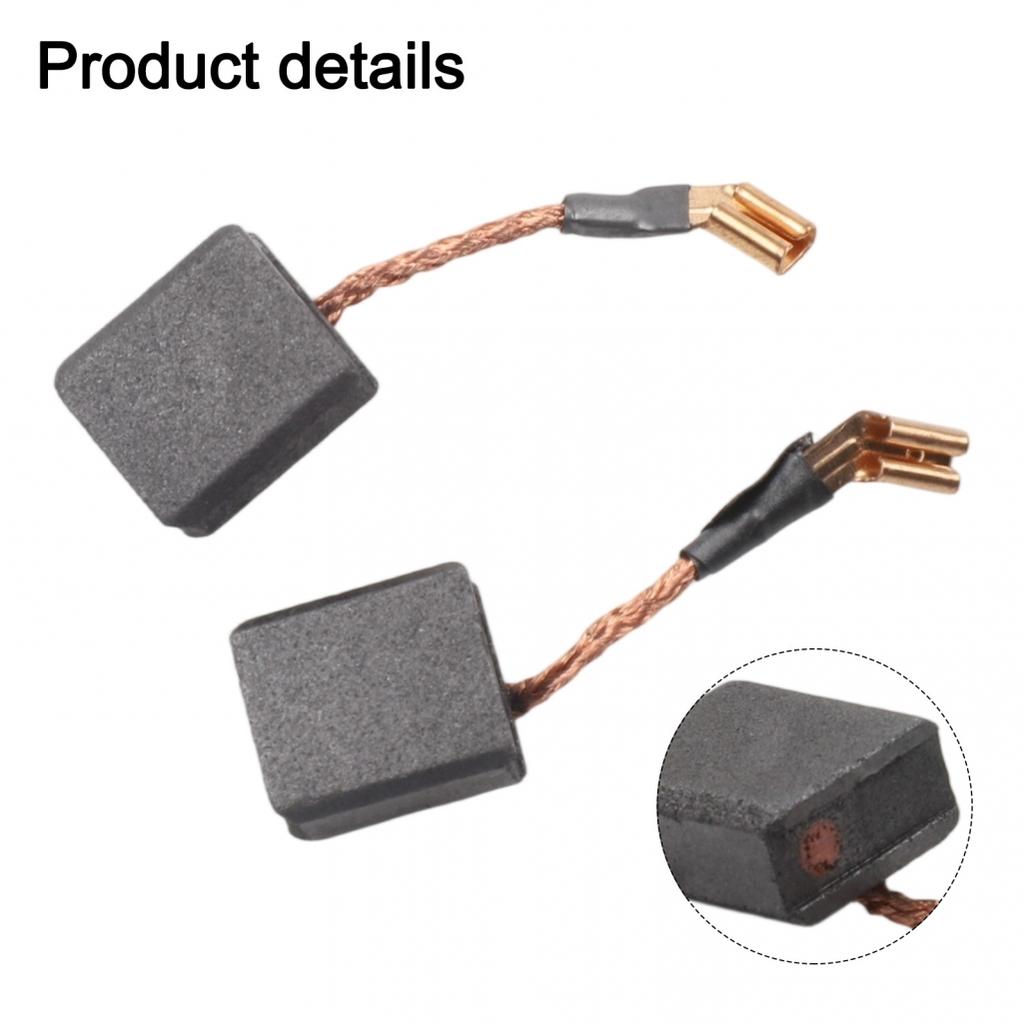 Motor Repair Carbon Brushes Compatible with DWE4206 and DWE8300 Set of 2