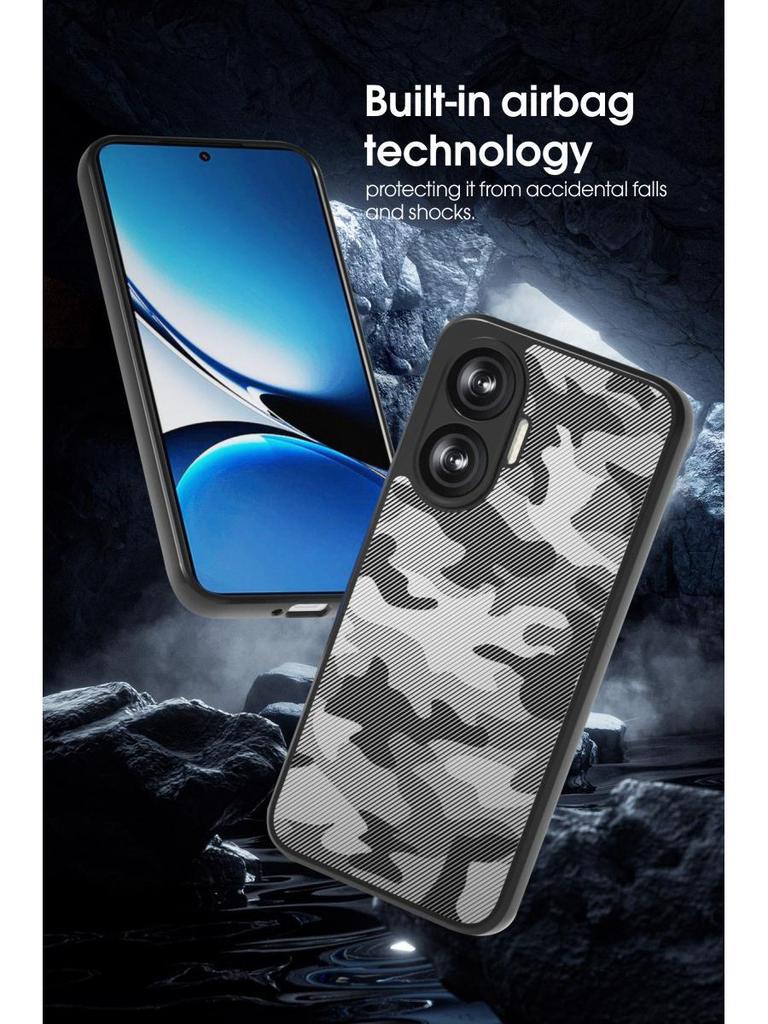 Camouflage Case for Redmi Turbo 4/4 Pro, Poco F7, and Poco X7 Pro