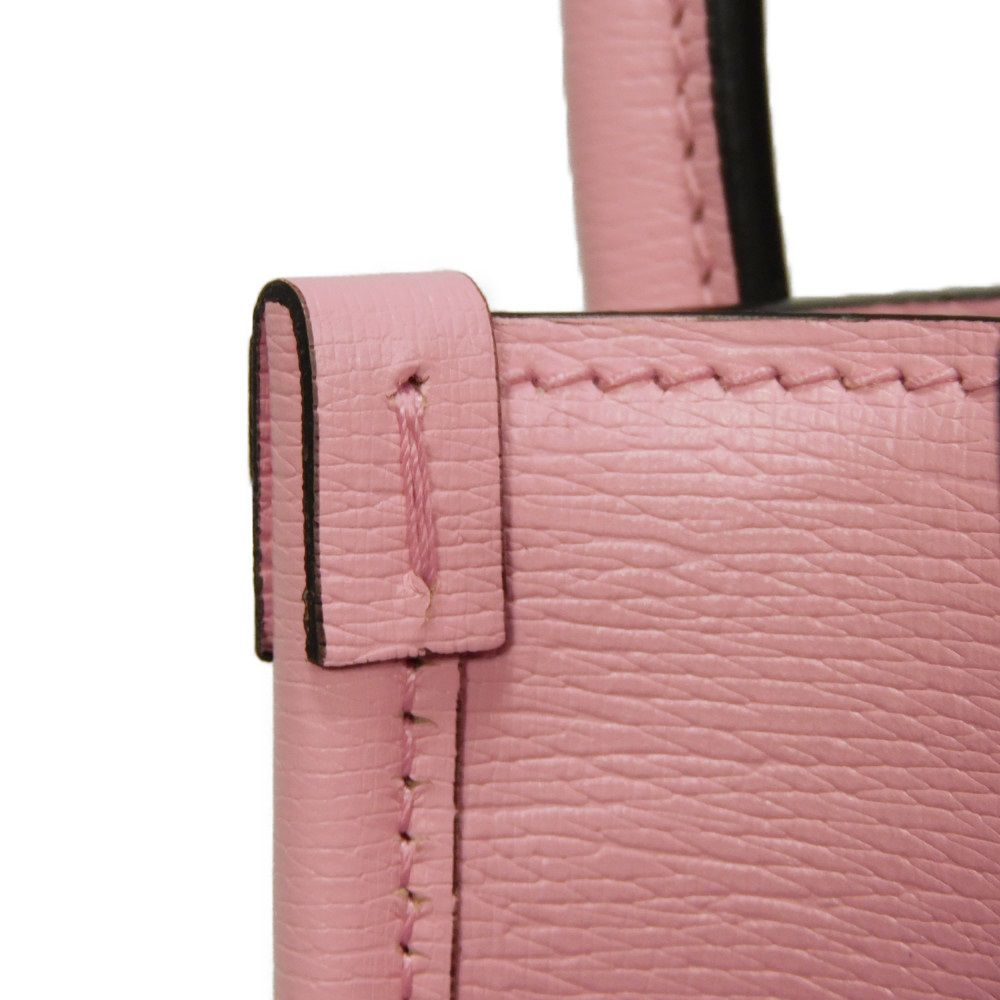 Used 9539 Bananya Mini Tote Bag 671623 U22AG 5964 7921 Banana Bolt Inazuma Pastel 2-Way Crossbody Bag Logo Light Pink