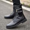 Men's Shoes Lightweight Non- Wear-resistant Boots High Boots