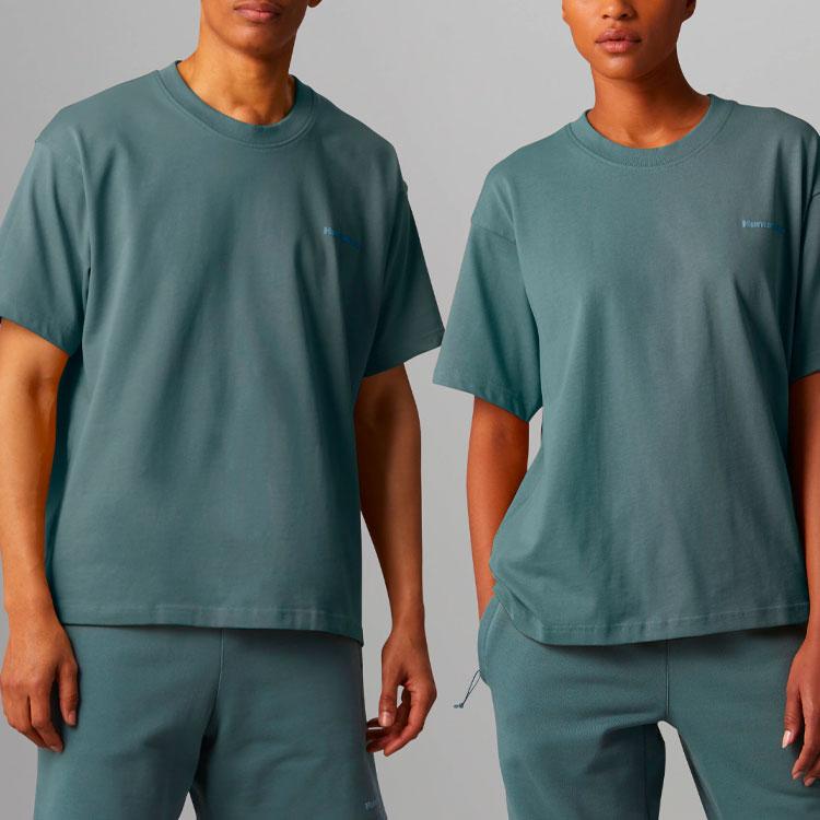 Adidas X Pharrell Williams Humanrace Basic T-Shirt Hazeme Unisex Oberteile Blau HI2957