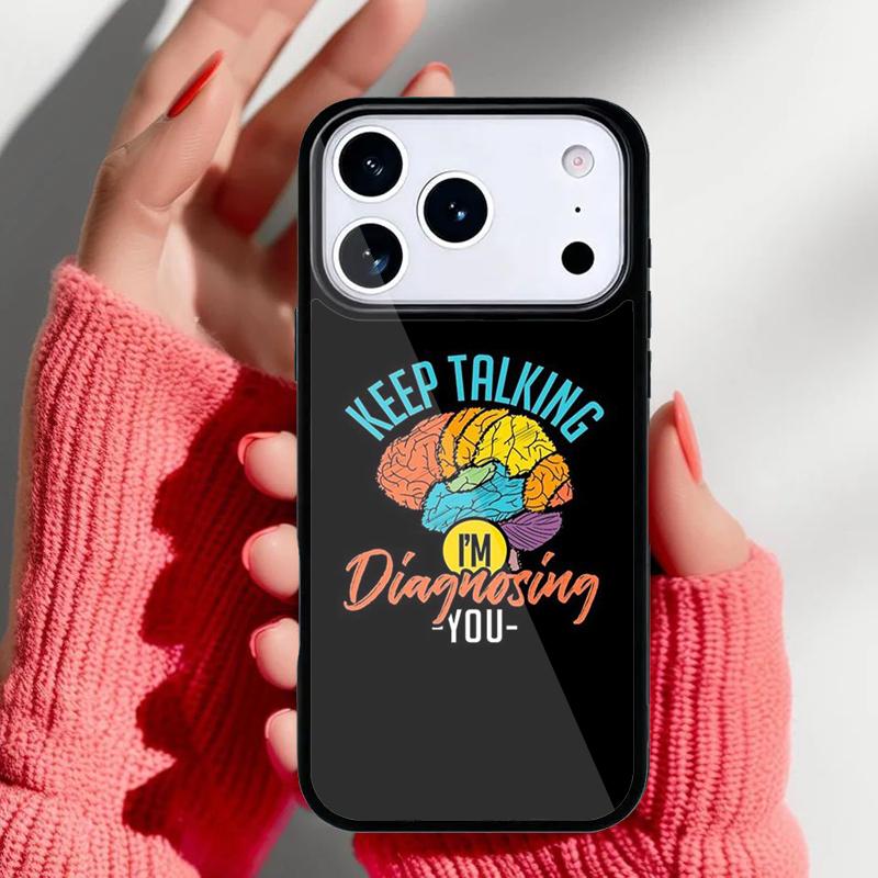 Fantastisches Psychologen Beruf Psychologie Handyhülle für iPhone 17 16 15 14 13 Pro Max Rückabdeckung für 12 11 Pro Hülle