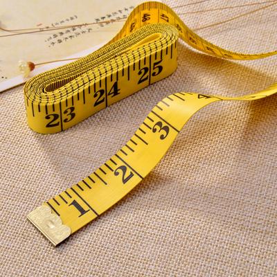Ruban à mesurer souple pour couture et tailleur de 3m, échelle rétractable, mètre de mesure, corps de ruban en plastique, mesure corporelle, centimètre
