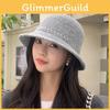 Fishermans Knitted Fashionable Hat With Weaving Pattern Design For Daily