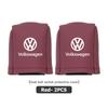 For Volkswagen VW Universal Car Front Seat Belt Buckle Protect Cover Anti Scratch Passat Golf 4 5 6 Tiguan Polo Scirocco Jetta QR9