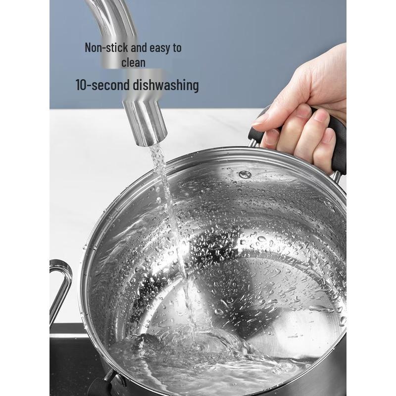 COOKER KING 304 Stainless Steel 20cm Soup/Milk Pot