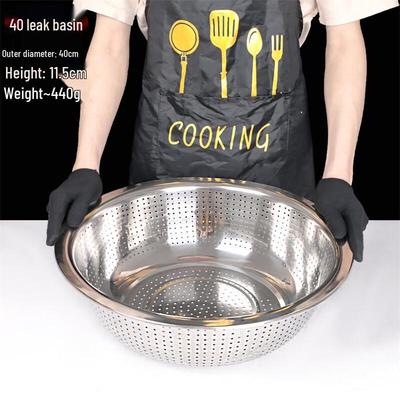 Verdickte Edelstahl-Abtropfschüssel