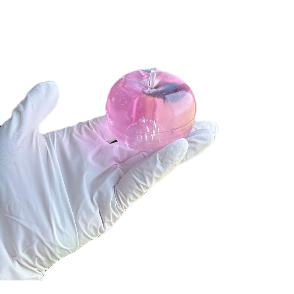 1pc Three Colors Apple Maltose Soft Pinch Relieve Office Stress Tension Decompression Slow Rebound Fidget Daily Decoration Toy.