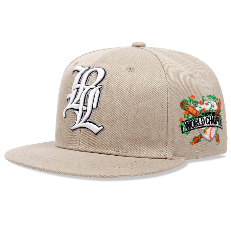 New Fashion Letter Embroidery Snapback Cap High Quality Hip Hop Baseball Hat Casual Sun Hat Unisex Snapback Hats Adjustable
