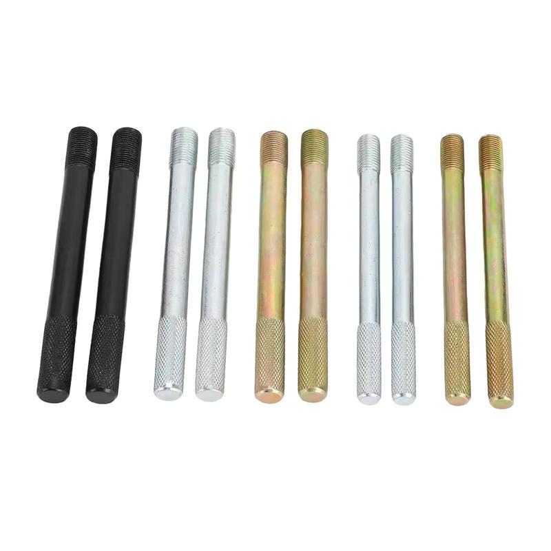 Metal Wheel Hanger Guide Pin Set Universal Tire Positioning Rod for Automobile Wheel Replacement and Repair