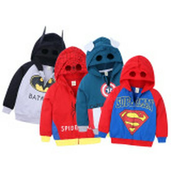 2026 Children's Cotton Hoodie: Hooded Pullover for Boys & Girls, Spring & Autumn Long-Sleeve Jacket with Mask Feature