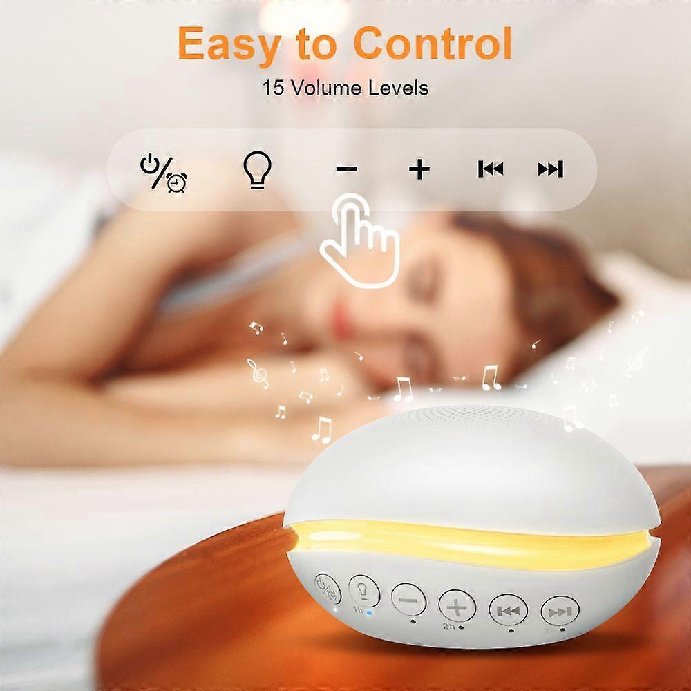 2026 New White Noise Sleep Speaker Mini Portable Timer Suitable for Infants and Young Children To Soothe and Fall Asleep