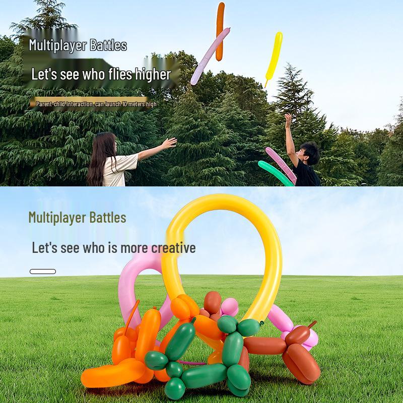 Celebrity Style Long Balloon Bouquet - Magic Handmade Floral Decorations for Events