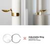 1/4pcs Automatic Candle Snuffer Fire Extinguisher Candle Flame Safely Wick Flame Extinguishing Clip for Housewarming Christmas