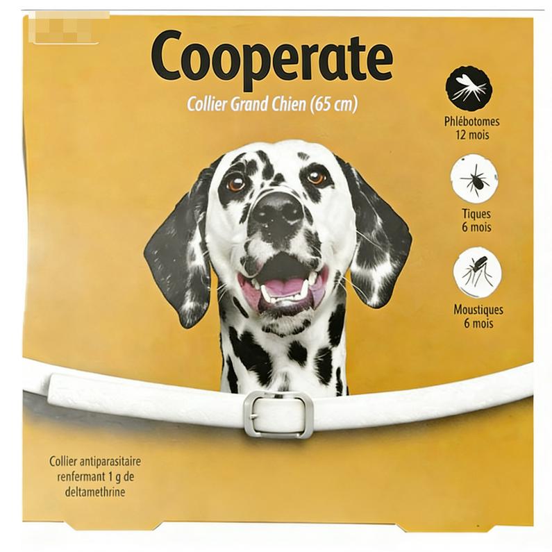 12 Months, White, Anti-parasite Collar, Anti-flea, Anti-tick, Leishmaniosis,For Small And Medium Dogs