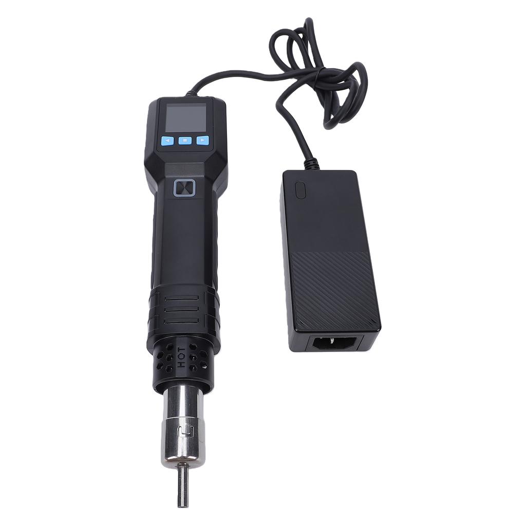 2 In 1 Hot Air Rework Station, 550W Soldering Station Kit with LCD Display, Adjustable Temperature, Auto Sleep and