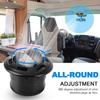 Dashboard Air Conditionings Deflectors Outlet Side Roof Round Air Vent Ventilations Outlet for Car RVs ATVs 75mm/2.95inch