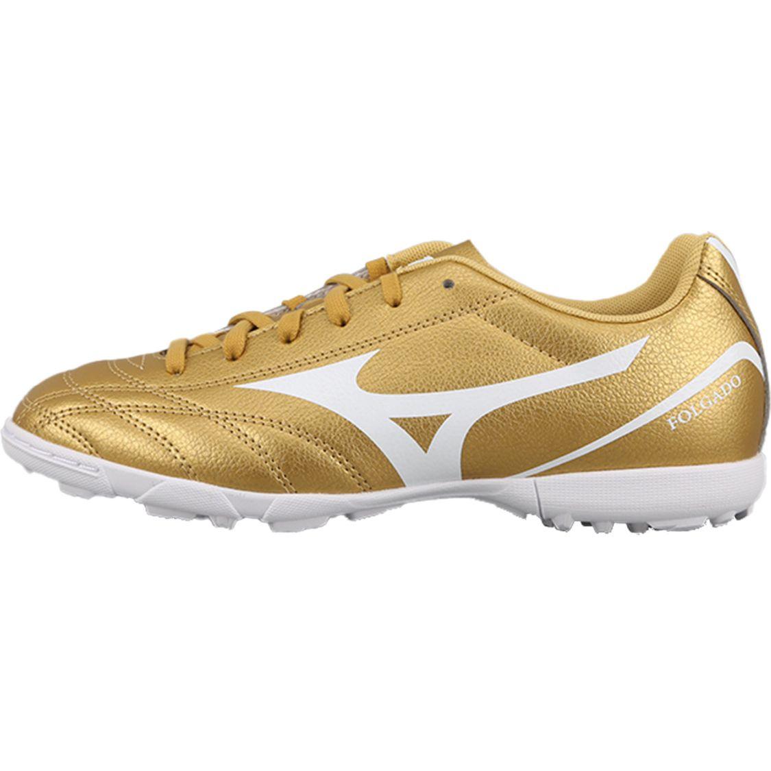 Mizuno Kids AS Stud Soccer Shoes Gold P1GE249406 35