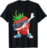 Cool Dabbing Strawberry | Funny Love Dancer Sweet Fruit Gift Unisex T-Shirt