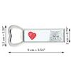 Persian – Bottle opener with a cat, personalized fridge opener | Art-Dog