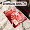 Crystal Velvet Rug Harry Kane Print Custom Name Text Floor Mat Home Decor