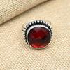 Red Garnet Gemstone Handmade 925 Sterling Silver Ring Beautiful Designer Ring Anniversary Gift