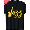 European Sizes Cool Saxophone for Men Women Jazz Music Band Musician Player T-Shirt Summer Streetwear Tops